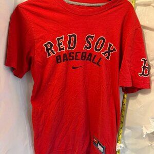 Nike Boston Red Sox Baseball Shirt Womens Small MLB Genuine Merchandise